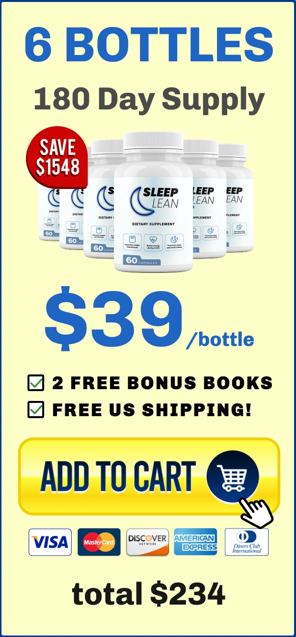 SleepLean order six bottles